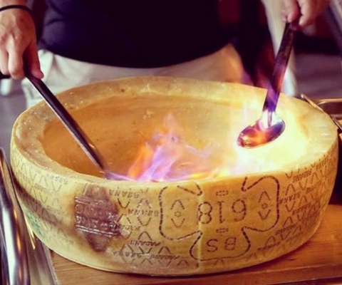 Cheese wheel