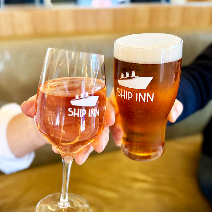 Upsize your Vivid drinks at the Ship Inn