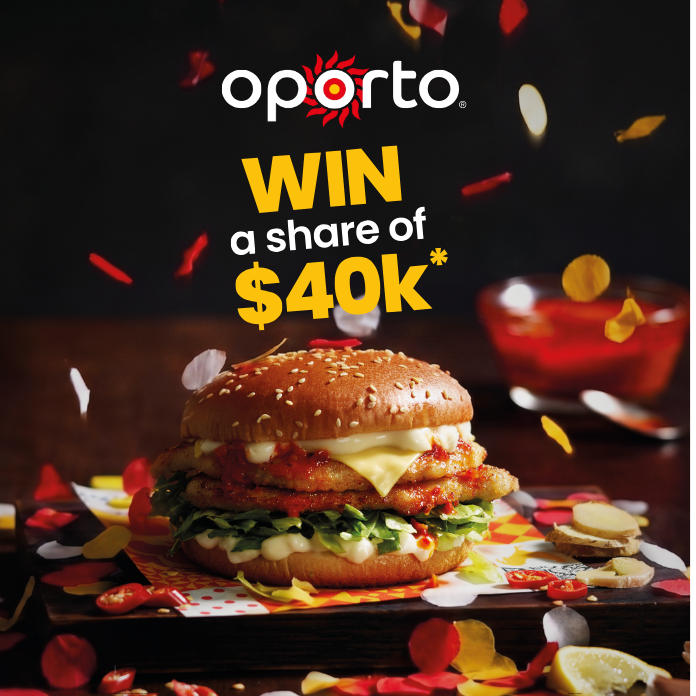 Win a Share of $40k at Oporto